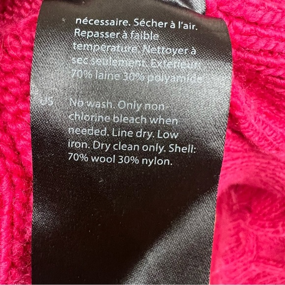 COS Pink Cable Knit Relaxed Oversized
Wool Blend Chunky Sweater Women's M - Picture 9 of 11